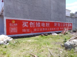武定墙体广告公司全面解决农村墙体广告痛点