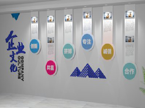 武定企业文化墙需要传递什么办公文化？